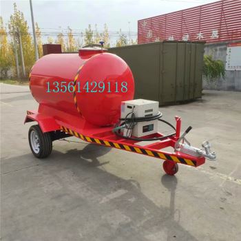 1.5吨单轴油罐拖车